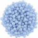 Perle Tonde in Vetro di Boemia 3 mm Powdery Pastel Blue - 50 Pz