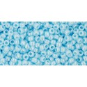 Rocailles Toho 11/0 Opaque-Lustered Pale Blue - 10 g