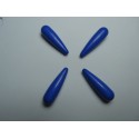 Goccia in acrilico 30x9 mm Royal Blue - 4 pz
