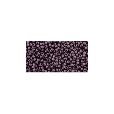 Rocailles Toho 11/0 Hybrid Metallic Suede Pink - 10 g