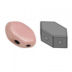 PAROS® par Puca® 7 X 4 mm Opaque Light Rose Ceramic Look - 10 g
