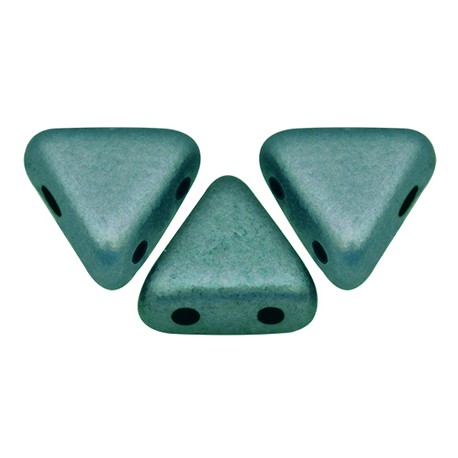 Khéops® par Puca® 6mm Metallic Mat Green Turquoise - 5 g