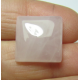 Cabochon Quadrato Quarzo Rosa 16 x16 mm - 1 pz