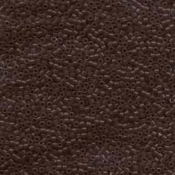 Delica Miyuki 11/0 Opaque Chocolate Brown - 5 g