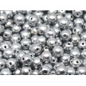 RounDuo® Beads 5 mm Aluminium Silver - 30 pz