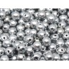 RounDuo® Beads 5 mm Chalk White Shimmer - 30 pz 