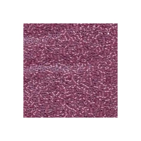 Delica Miyuki 11/0 Sparkling Rose Lined Crystal - 5 g