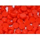 Cabochon Doppio Foro 6 mm Opaque Red - 10 pz