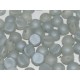 Cabochon Doppio Foro 6 mm Crystal Celsian Full Matted - 10 pz