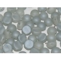 Cabochon Doppio Foro 6 mm Crystal Lagoon Full Matted - 10 pz