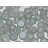 Cabochon Doppio Foro 6 mm Crystal Celsian Full Matted - 10 pz