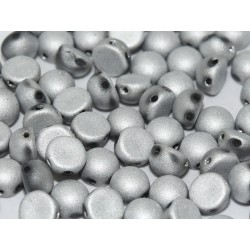 Cabochon Doppio Foro 6 mm Crystal Labrador Full Matted - 10 pz