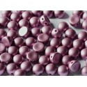 Cabochon Doppio Foro 6 mm Metallic Lilac - 10 pz