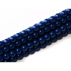 Perle Cerate in Vetro 3 mm Royal Blue - 50 Pz