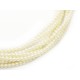 Perle Cerate in Vetro 8 mm Light Cream - 25 Pz