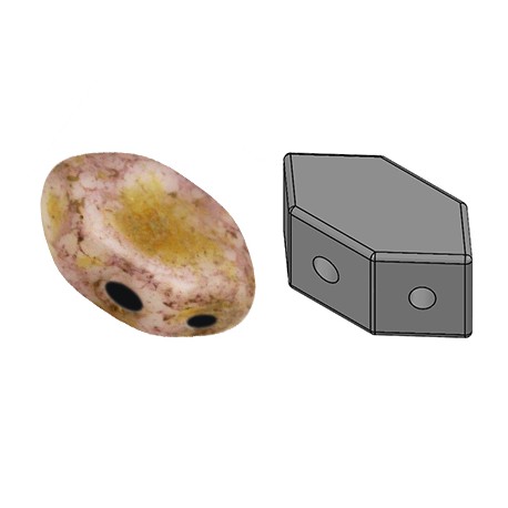 PAROS® par Puca® 7 X 4 mm Metallic Mat Beige - 10 g