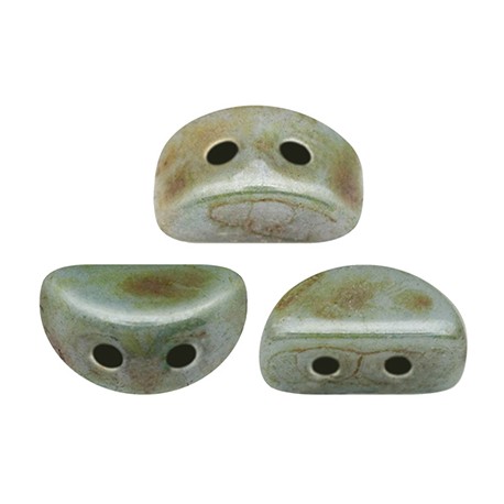 KOS® par Puca® 6 X 3 mm Opaque Ivory Ceramic Look - 10 g