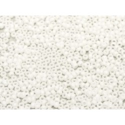 Rocailles Miyuki 11/0 Opaque White - 10 g - cod. 0402