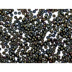 Rocailles Miyuki 11/0 Metallic Green Iris - 10 g - cod. 0453