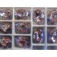 Cabochon Goccia Vetro Alta Qualità 13x18 mm Light Lilac/Patina Retinata Argentata - 1 pz