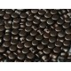 Diabolo Shape Beads 6x4 mm Pastel Dark Brown - 30 pz