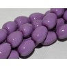Gocce/Pere di Boemia Lisce 11 x 8 mm Hollyhock Purple - 4 pz