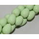 Gocce/Pere di Boemia Lisce 11 x 8 mm Light Spring Green - 4 pz
