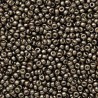 Rocailles Miyuki 11/0 Duracoat Galvanized Pewter - 10 g - cod. 4222