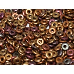 Perline O Bead 4 mm Ancient Gold - 5 g